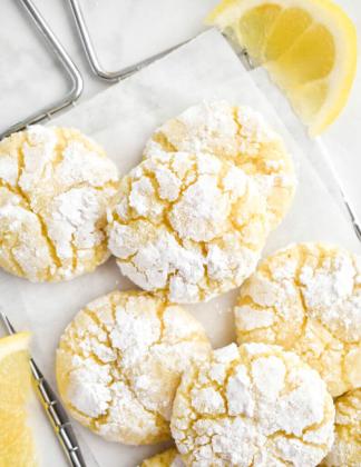 Happy Cooking Ya’ll: Lemon Crinkle Cookies